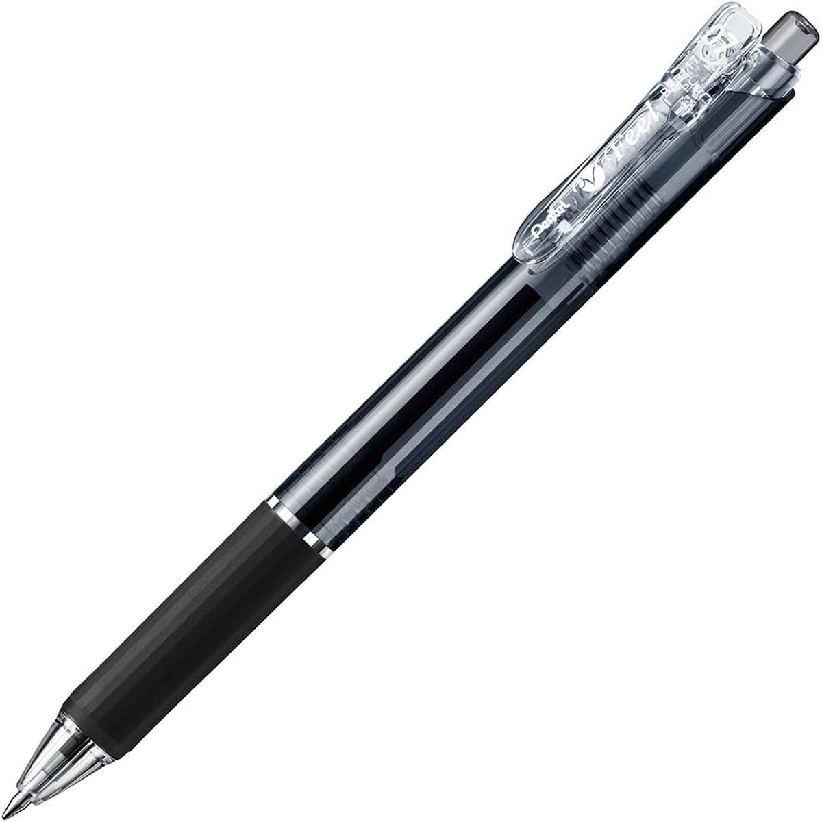 Pentel Clear V-Feel Ballpoint Pen 0.7 mm