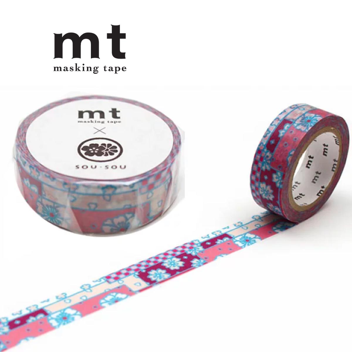 MT x SOUSOU Washi Tape - Multi Cherry Blossoms