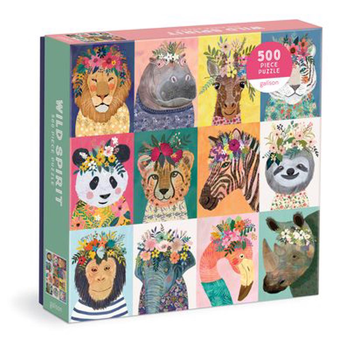 Wild Spirit 500 Piece Jigsaw Puzzle