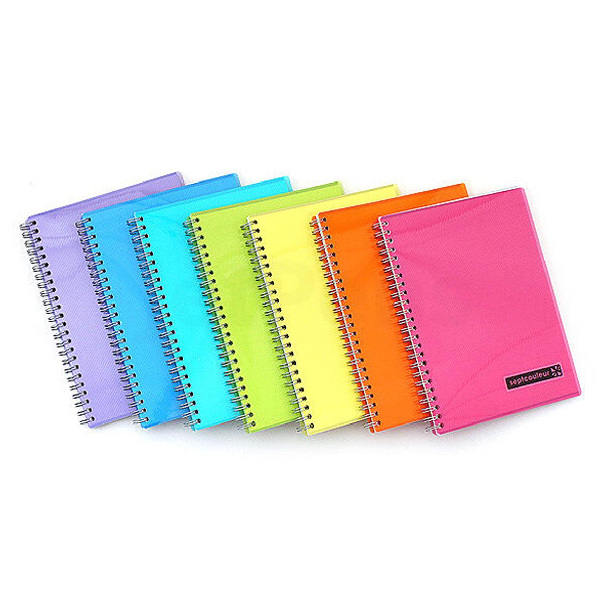 Maruman Sept Color Notebook B6 80 Sheet Light Purple