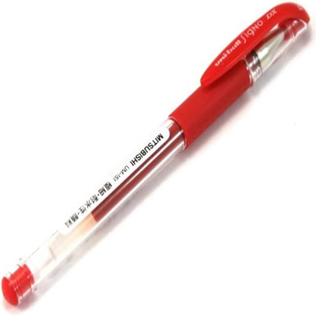 Mitsubishi Uni-Ball Signo DX Rollerball Pen 0.7mm Red