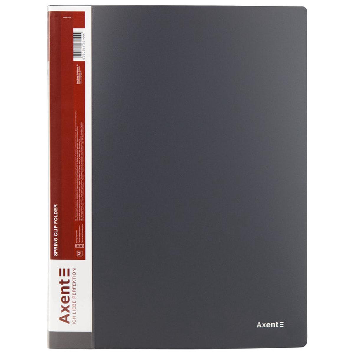 Schnellhefter mit Klemmschiene  1304-03-A, A4, grau