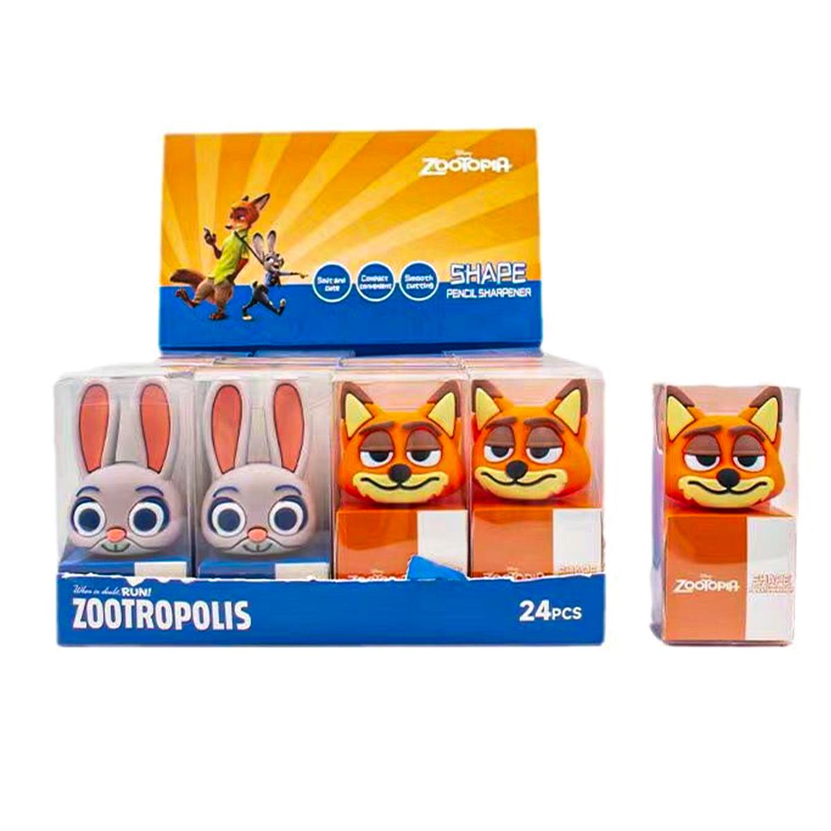 ZOO TOPIA SHARPENER 24PC/BOX