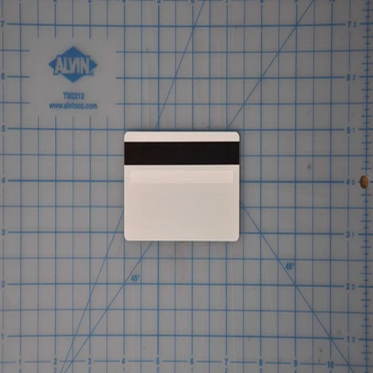ZEBRA pack of 500 pcs CR80 30mil Signature Panel PVC Cards