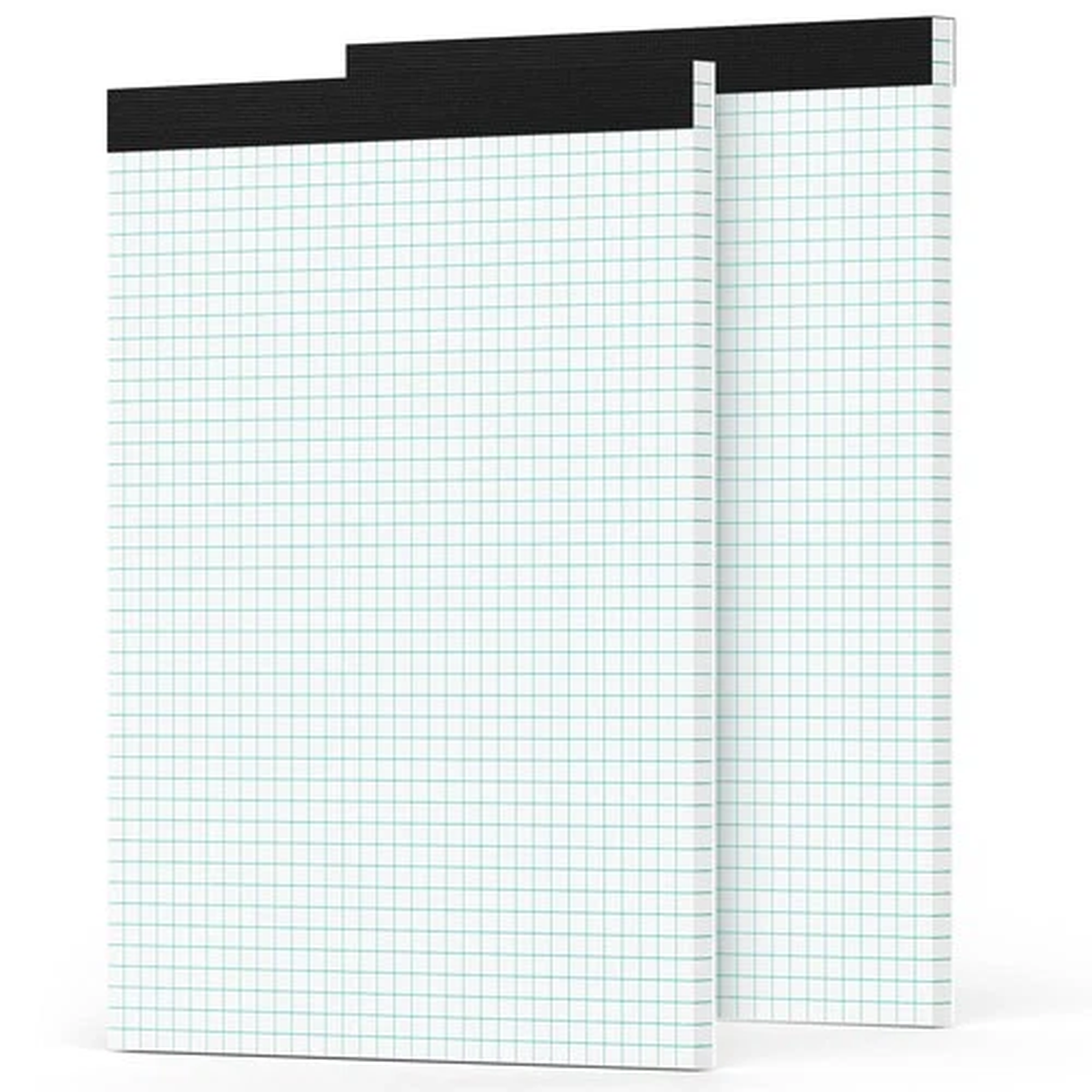 Zaviko Graph Paper Pad 8.5 x 11, 2 Pack, 4x4 Graph Ruled, Grid Paper Pad 8-1/...