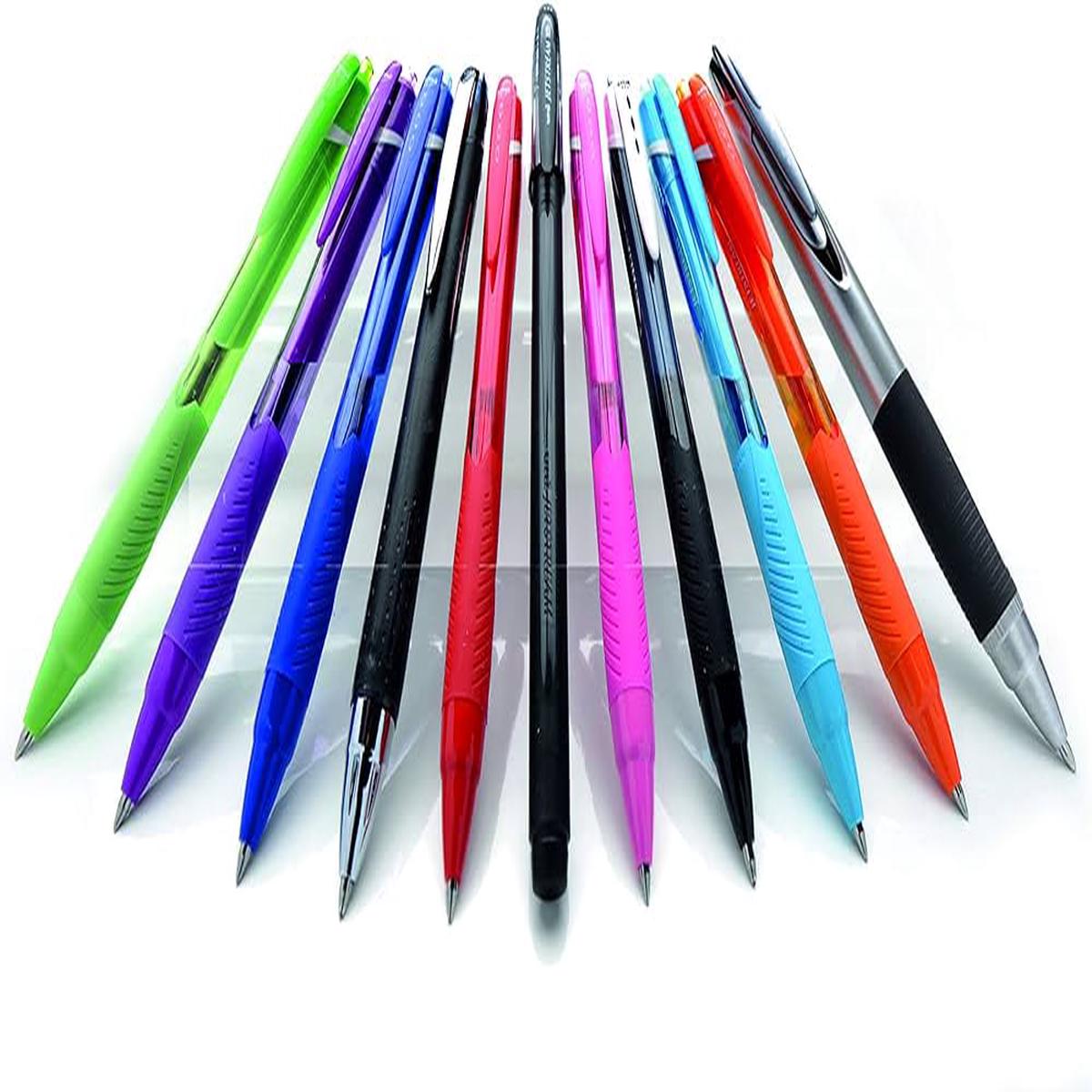 Mitsubishi Jetstream Sport Retractable Ball Point Pen 1mm Pack 6 Pcs