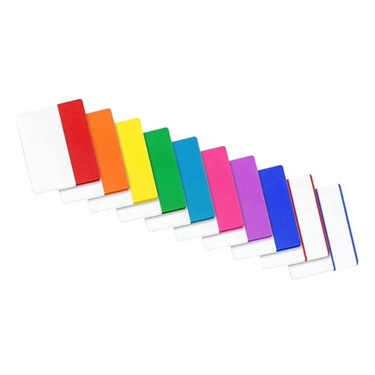 10 Books Office Supplies Hanging File Folder Tabs for Annotating Page Markers