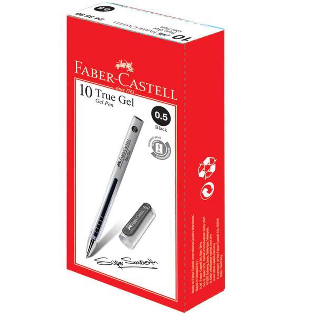 FABER-CASTELL Gel Pen True Gel 0.5mm Black