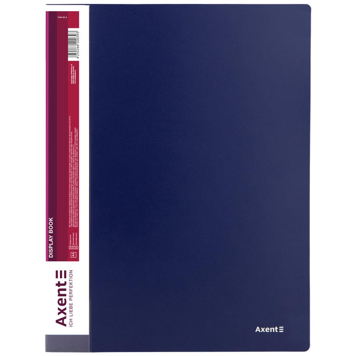 Sichtbuch  1040-02-A, A4, 40 Hllen, blau