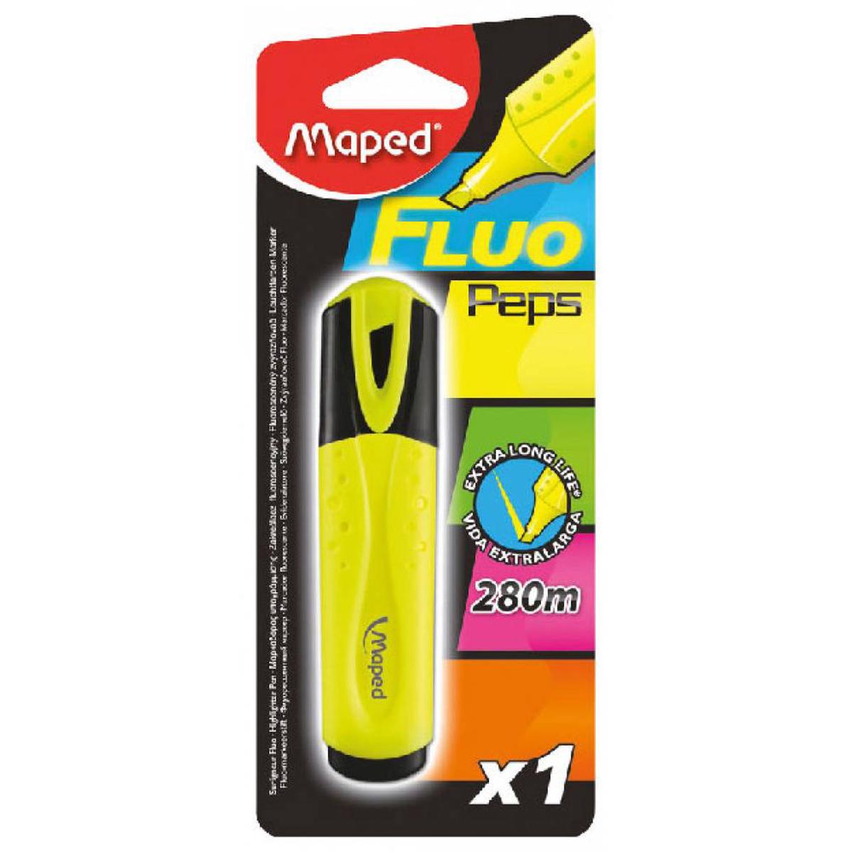 Maped Fluo Peps Highlighter Classic Yellow